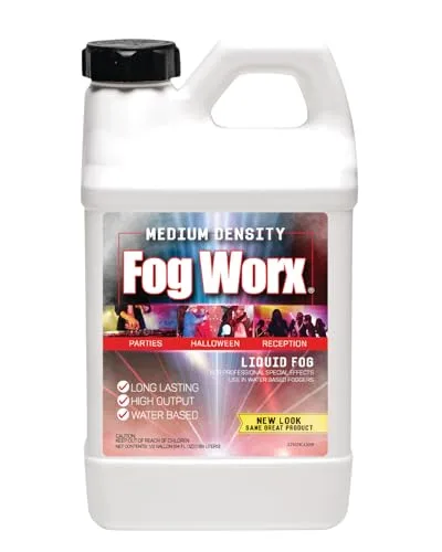 Fog Worx Fog Juice — Medium Density Half Gallon
